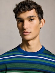 PS Paul Smith Blue Classic 100% Cotton T-Shirt - Image 5 of 6