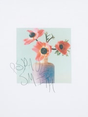 PS Paul Smith Floral Graphic 100% Cotton White T-Shirt - Image 6 of 6