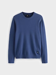 PS Paul Smith Dark Blue Crew Neck Jumper - Image 6 of 9