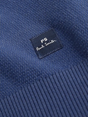 PS Paul Smith Dark Blue Crew Neck Jumper - Image 8 of 9
