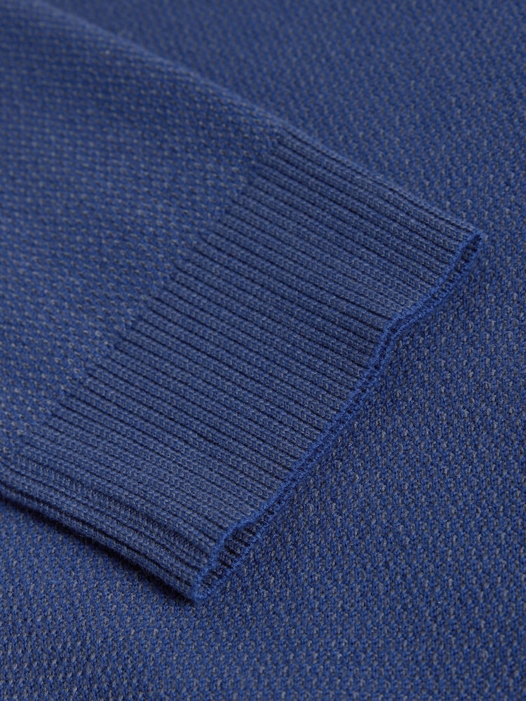 PS Paul Smith Dark Blue Crew Neck Jumper - Image 9 of 9