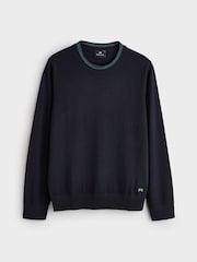PS Paul Smith Contrast Neck Trim Jumper - Image 6 of 6