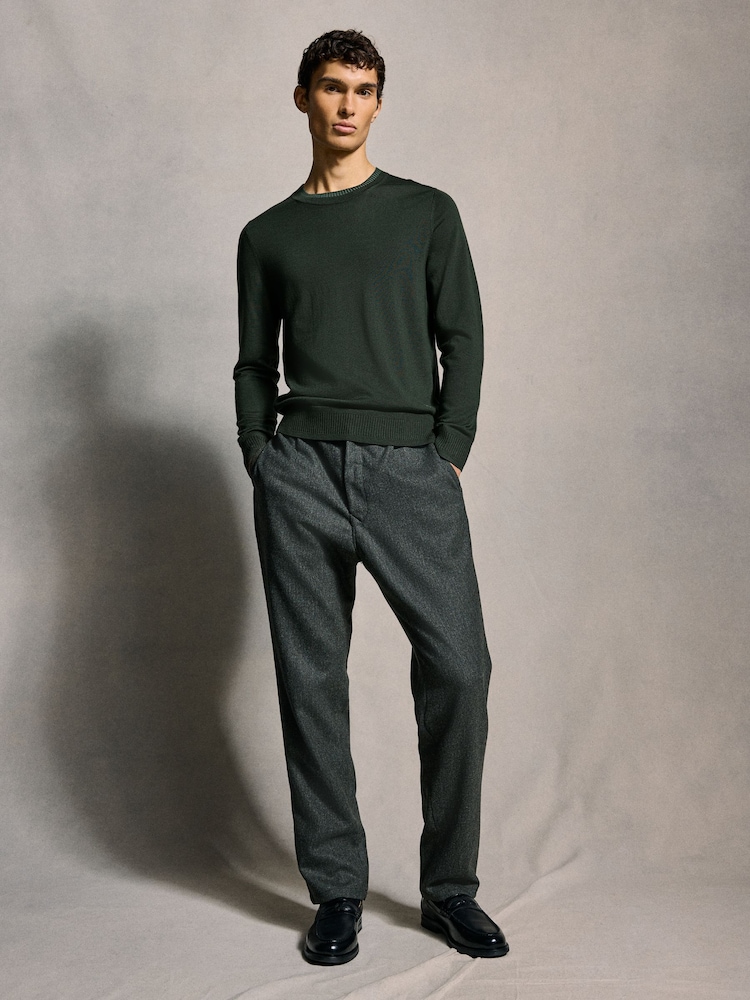 PS Paul Smith Contrast Neck Trim Jumper - Image 2 of 6