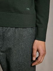 PS Paul Smith Contrast Neck Trim Jumper - Image 5 of 6