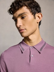 PS Paul Smith Knitted Polo Shirt - Image 4 of 6