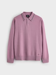 PS Paul Smith Knitted Polo Shirt - Image 6 of 6