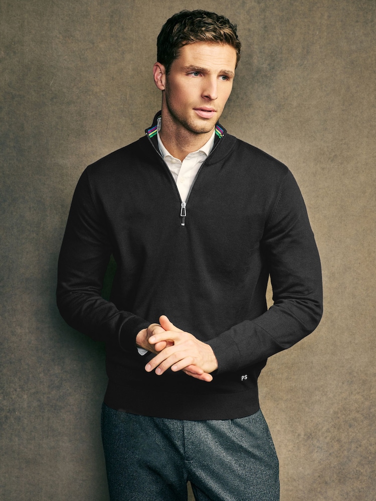 PS Paul Smith Zebra Logo Full Zip Jumper - Image 1 of 6