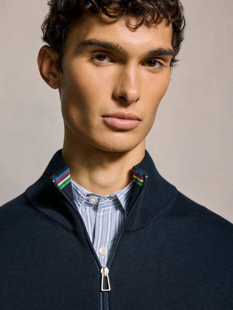PS Paul Smith Quarter Zip Jumper - Image 4 of 6