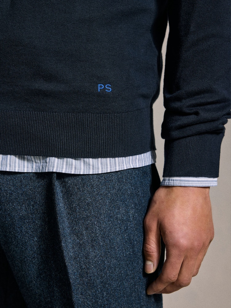 PS Paul Smith Quarter Zip Jumper - Image 6 of 6