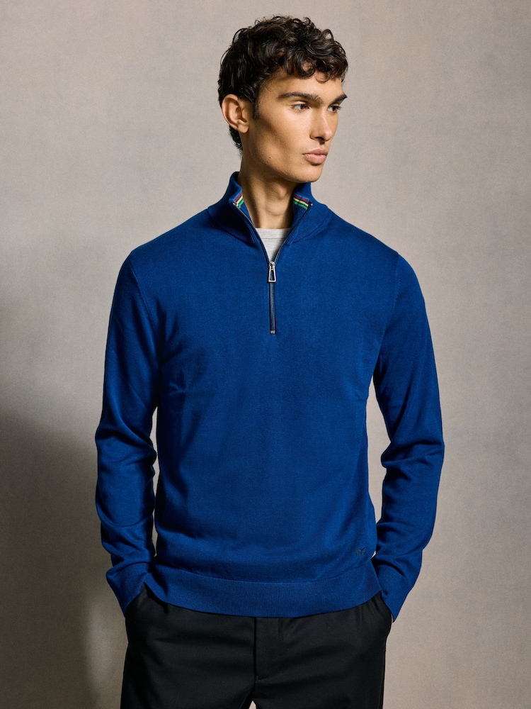 PS Paul Smith Quarter Zip Jumper - Image 1 of 6
