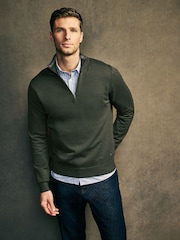 PS Paul Smith Quarter Zip Jumper - Image 1 of 10