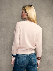 PS Paul Smith Sleeve Detail Knitted Cardigan - Image 2 of 5