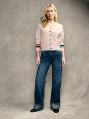 PS Paul Smith Sleeve Detail Knitted Cardigan - Image 3 of 5