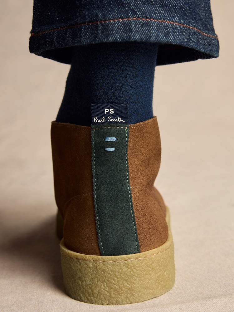 PS Paul Smith Suede Brown Boots - Image 3 of 4
