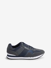 PS Paul Smith Navy Suede Trainers - Image 4 of 4
