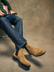 PS Paul Smith Suede Leather Brown Boots - Image 1 of 7
