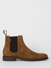 PS Paul Smith Suede Leather Brown Boots - Image 3 of 7