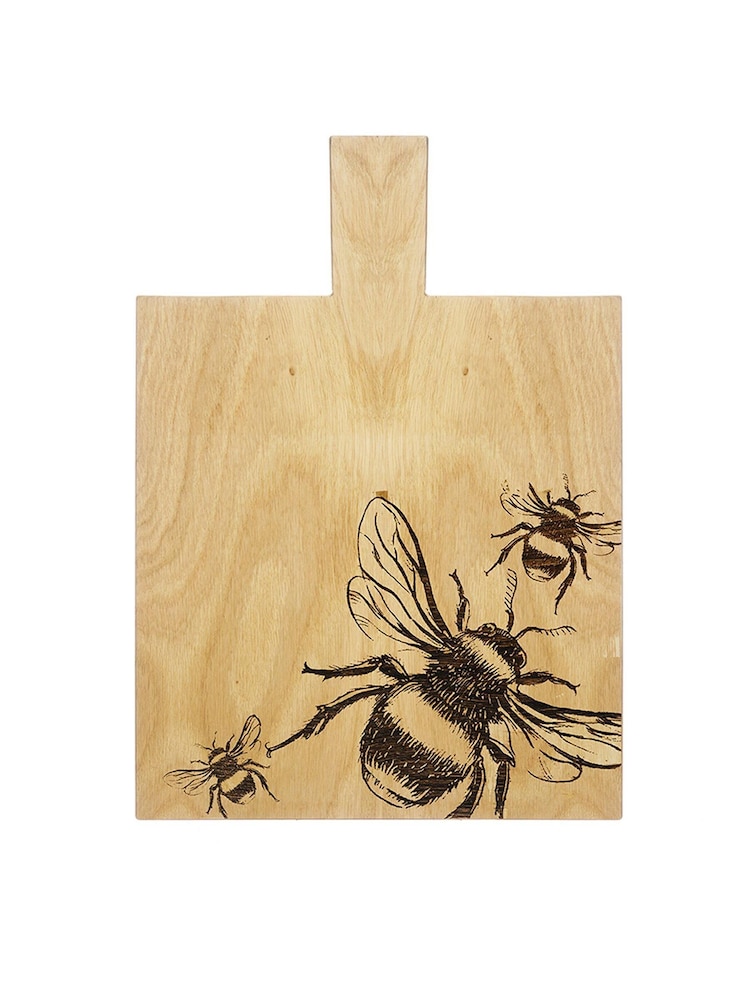 Selbrae House Oak Medium Bee Paddle Serving board - Image 3 of 3 Selbrae House Oak Medium Bee Paddle Serving board - Image 3 of 3