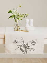 Selbrae House Linen Bee Table Runner - Image 1 of 2