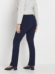 M&Co Blue Straight Bengaline Trousers - Image 3 of 5