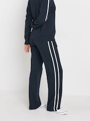 Long Tall Sally Blue Side Stripe Straight Leg Joggers - Image 3 of 5