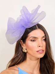 Сиреневый - Повязка на голову Lipsy Mesh Fascinator - Image 1 of 4