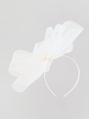 Нейтральный - Повязка на голову Lipsy Mesh Fascinator - Image 4 of 4