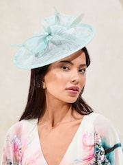 Lipsy Green Oversized Disk Fascinator Headband - Image 1 of 5