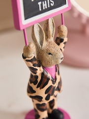 Animal Print You Got This Rosie Rabbit Ornament - Image 2 of 6