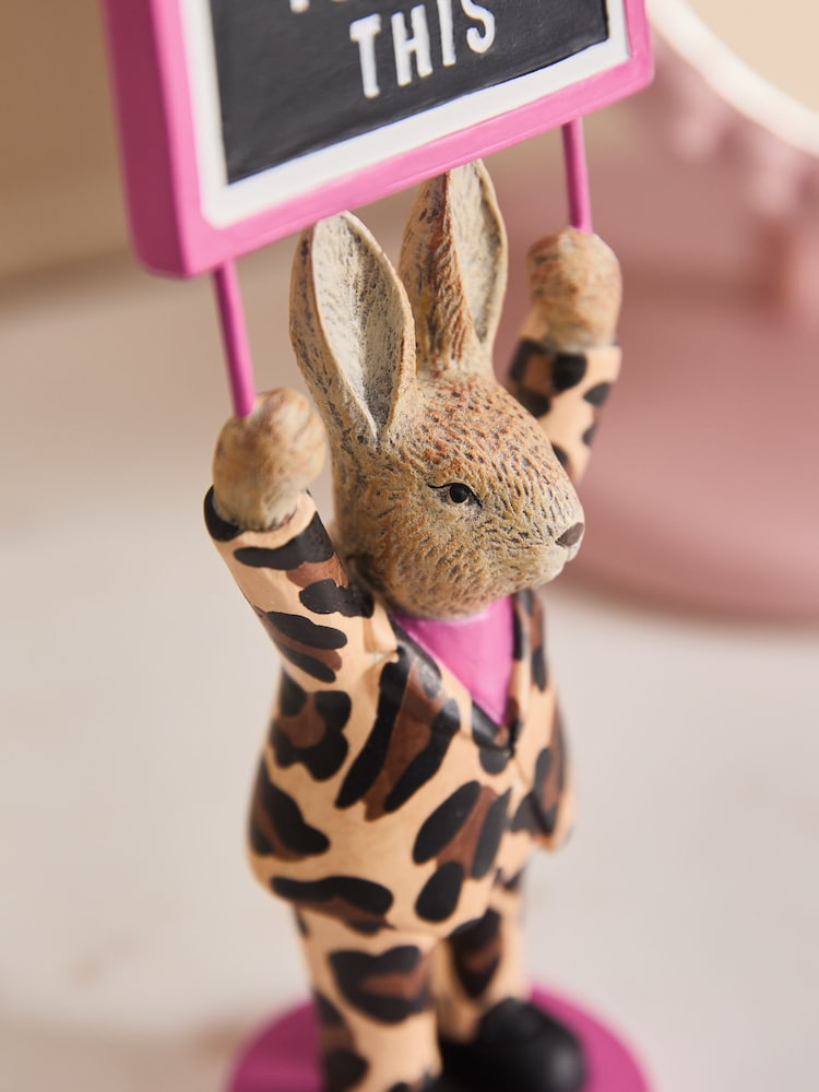 Animal Print You Got This Rosie Rabbit Ornament - Image 2 of 6