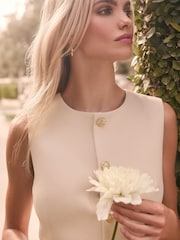 Lipsy Stone Tailored Longline Waistcoat - Image 2 of 4