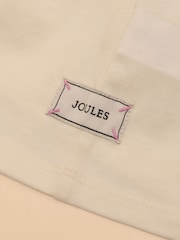 Joules Astra Cream Seahorse Applique Cotton T-Shirt - Image 4 of 4