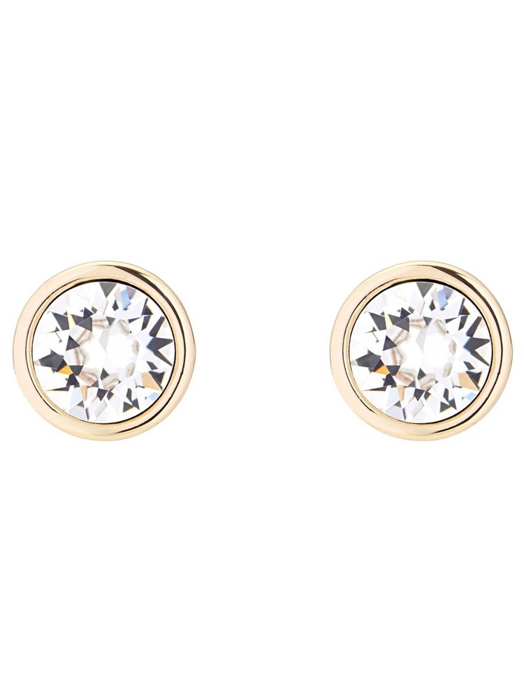 أقراط دائرية مرصعة بكريستال أنيقة من Karen Millen - صورة 1 من 6 أقراط دائرية مرصعة بكريستال أنيقة من Karen Millen - صورة 1 من 6