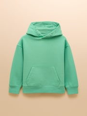 Joules Parkside Green Jersey Hoodie - Image 1 of 4