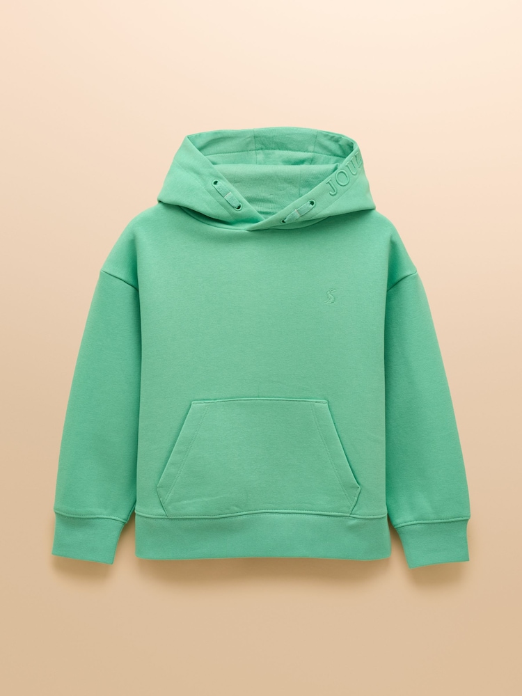 Joules Parkside Green Jersey Hoodie - Image 1 of 4