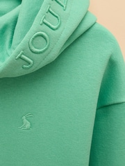 Joules Parkside Green Jersey Hoodie - Image 3 of 4