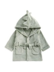 Mamas & Papas Green Dino Dressing Gown - Image 2 of 3