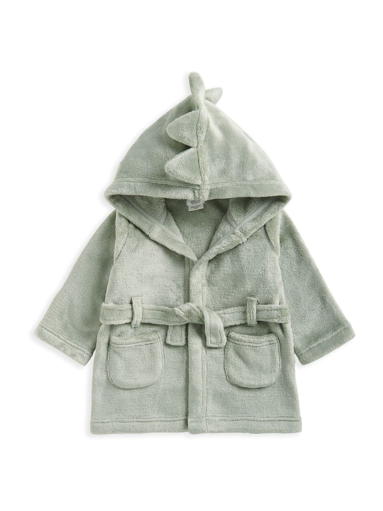 Mamas & Papas Green Dino Dressing Gown - Image 2 of 3
