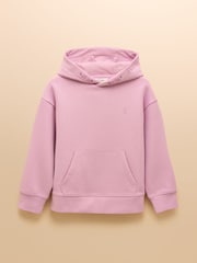 Joules Parkside Purple Jersey Hoodie - Image 1 of 4