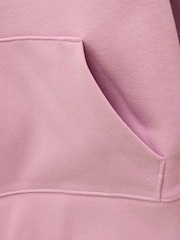 Joules Parkside Purple Jersey Hoodie - Image 4 of 4