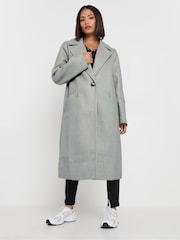Gris - PixieGirl Petite Button City Coat - Imagen 3 de 6