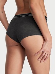 Victoria's Secret Charcoal Heather Grey Short Knickers - Image 2 of 3