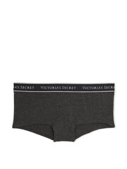 Victoria's Secret Charcoal Heather Grey Short Knickers - Image 3 of 3