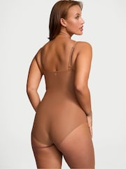 Victoria's Secret Caramel Nude Shaping SheerSmoothing™ Plunge Bodysuit - Image 2 of 3