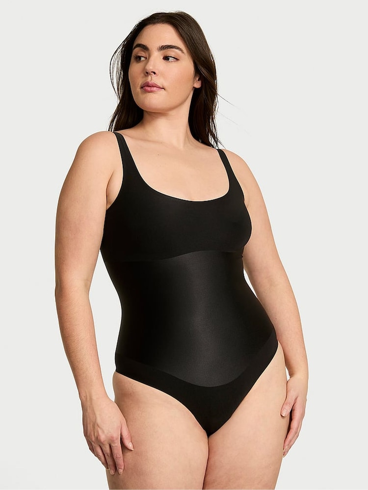 Victoria's Secret Black Shaping SmoothingShimmer™ Bodysuit - Image 1 of 3