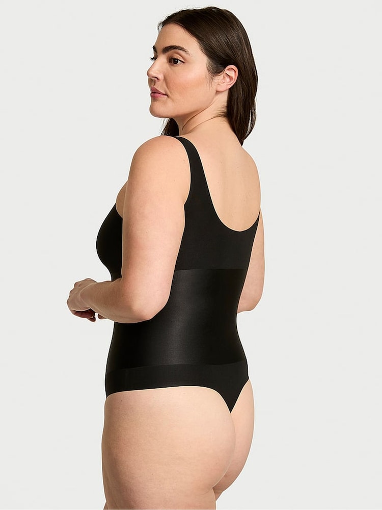Victoria's Secret Black Shaping SmoothingShimmer™ Bodysuit - Image 2 of 3