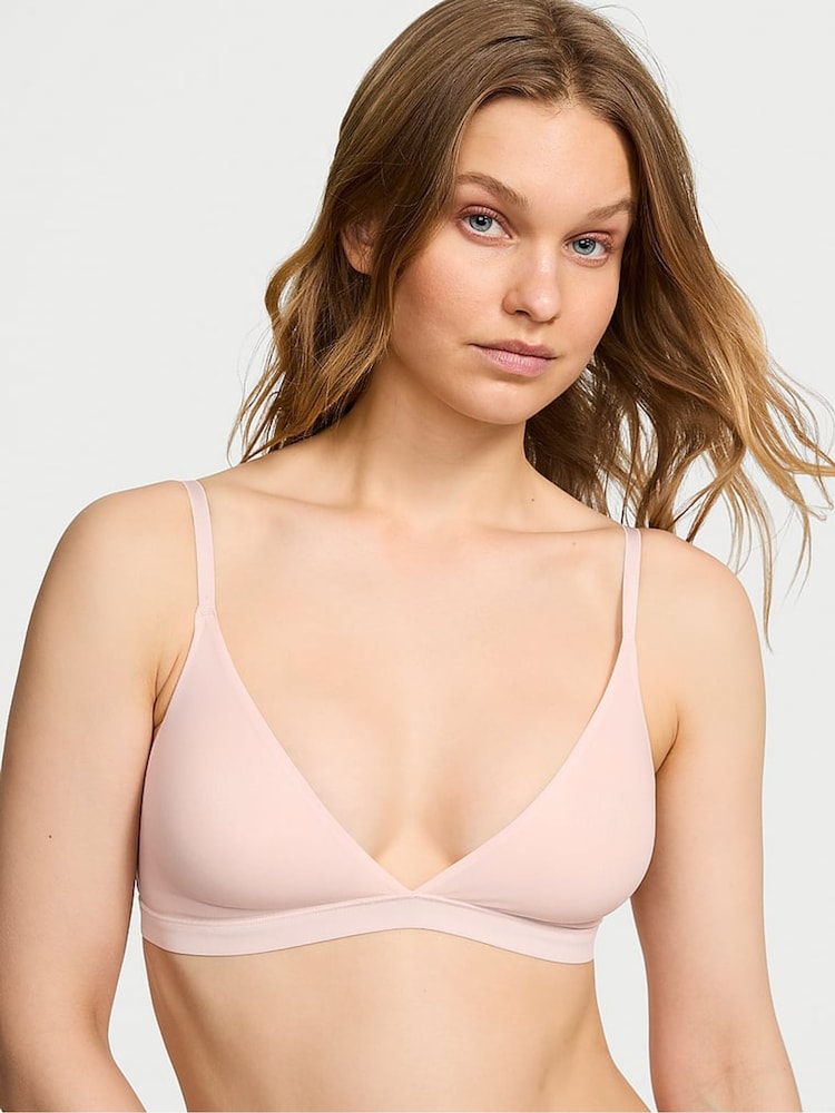 Victoria's Secret Glaze Nude Shaping SheerSmoothing™ Bralette - Image 1 of 3