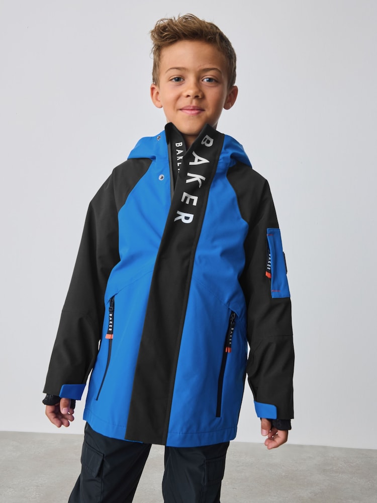 Blauschwarz - Baker by Ted Baker Shower Resistant Colourblock Coat - Bild 1 von 14 Blauschwarz - Baker by Ted Baker Shower Resistant Colourblock Coat - Bild 1 von 14