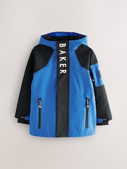 Blauschwarz - Baker by Ted Baker Shower Resistant Colourblock Coat - Bild 10 von 14