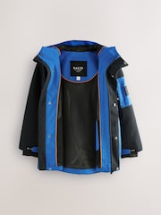 Blauschwarz - Baker by Ted Baker Shower Resistant Colourblock Coat - Bild 12 von 14